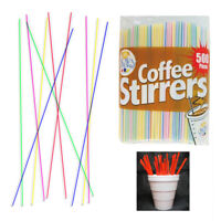 6pcs Two Colors Thread Pattern Reusable Plastic Thick Drinking Straws P bk 