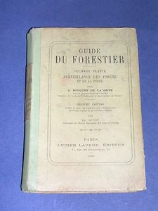 Angeln Jagd Försterführer. Wald- und Fischereiüberwachung 1906 - Bild 1 von 1