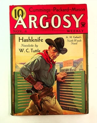 Argosy Part 4: Argosy Weekly Nov 4 1933 Vol. 242 #3 VF - Image 1 of 3