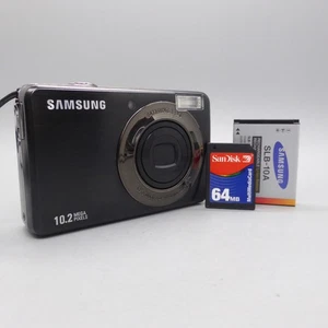 Samsung Digital Camera PL50 10.2MP Black Tested - Picture 1 of 10
