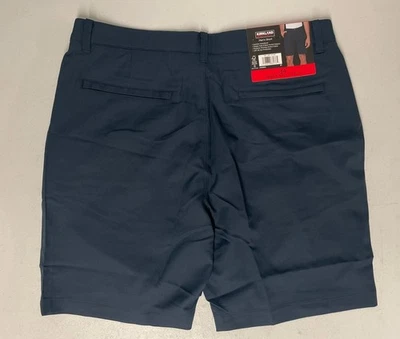 Pantalones Cortos de Rendimiento Kirkland Signature Para Hombre UPF50 Golf Elastizados Absorbentes AZUL MARINO 34 Foto 1 de 4