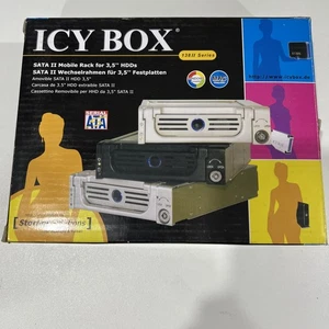 ICY BOX 138SKB - 3,5" SATA Mobile Rack, SATA I/II - Zdjęcie 1 z 4