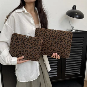 Leopard Print Laptop Computer Bag Schutzhülle für MacBook für Lenovo - Photo 1/20