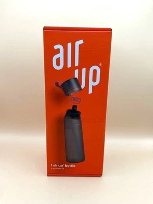 AIR UP Charcoal Gray Water Bottle (22oz) BPA Free - Brand New Open Box - Image 1 of 4