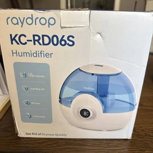 2,2L Luftbefeuchter für Schlafzimmer, Cool Mist Luftbefeuchter mit Timer, Digitalregler,... - Bild 1 von 6