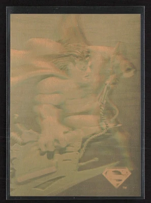 1996 Skybox DC Superman - Holo Series Gold The Solution #41 - Image 1 of 2