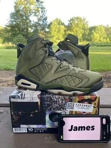 Tried-On! Nike Air Jordan Retro 6 Pinnacle Flight Jacket AH4614303 Size 10 Men - Picture 1 of 9