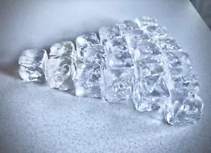 21 clear plastic ice cubes commercial photography props - Picture 1 of 4