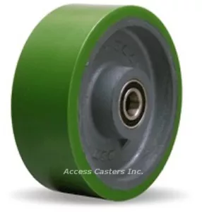 W-1030-DB-3/4 10" x 3" Duralast Polyurethane on Cast Iron Wheel 3000 lb Capacity - Picture 1 of 1
