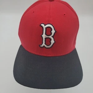 Boston Red Sox Hat Medium-Large Snapback New Era Dupont Visor Pro Model MLB - Picture 1 of 11