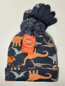 WonderNation Designed With The Planet In Mind Hat and Gloves Set, 2-Piece - Picture 1 of 4
