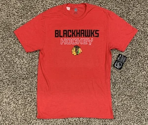 NEW w/tags Chicago Blackhawks Hockey Mens L Red Graphic Shirt NHL Tshirt - Picture 1 of 5