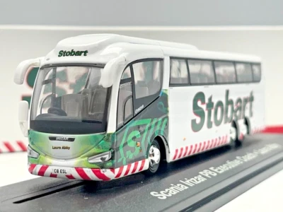 Eddie Stobart Scania Irizar PB Coach Laura Abby 1/76 Altas Diecast Model Bus - Image 1 of 4