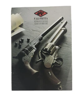 Pietta Revolvers Black Powder Catalog Quality Mini Posters Brochure English - Picture 1 of 5