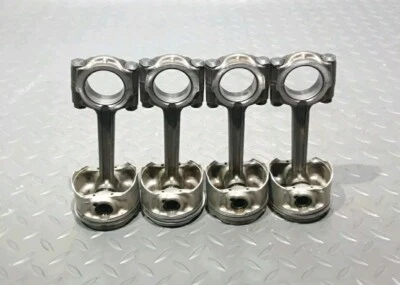 ♻️ Yamaha FZR 600 3HE 1989 - 1993 Engine Pistons & Conrods Connecting Rods Set ♻ - Image 1 of 4