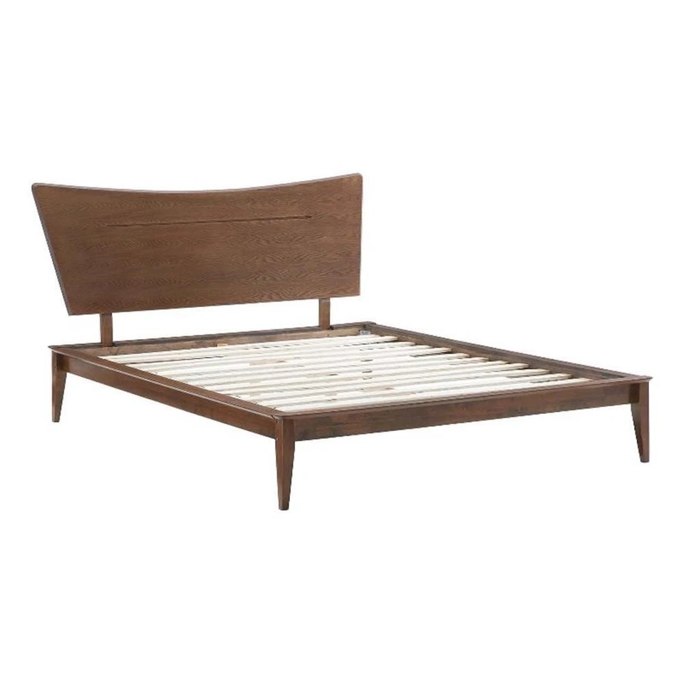 Modway Furniture Astra King Wood Platform Bed Walnut - MOD-6251-WAL