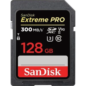 SanDisk Extreme PRO 300MB/s UHS-II C10 V90 SDXC Card 128G   SDSDXDK-128G-GN4IN - Picture 1 of 1