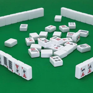 Mahjong Mat anti Slip and Noise Reduction Table Cover for Mahjong Paigow Poke... - Picture 1 of 1