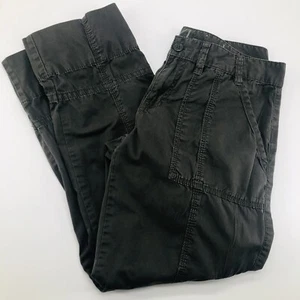 Calvin Klein Jeans Women's 100% Cotton Low Rise Flat Front Capri Pants Size 6 - Picture 1 of 8