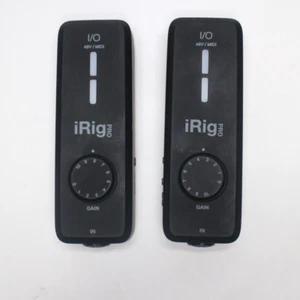 IK Multimedia iRig Pro I/O Audio and MIDI Interface 2 piece set For parts - Picture 1 of 7