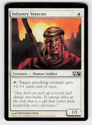 Anthologies #78 Infantry Veteran Non-Foil - Image 1 of 2