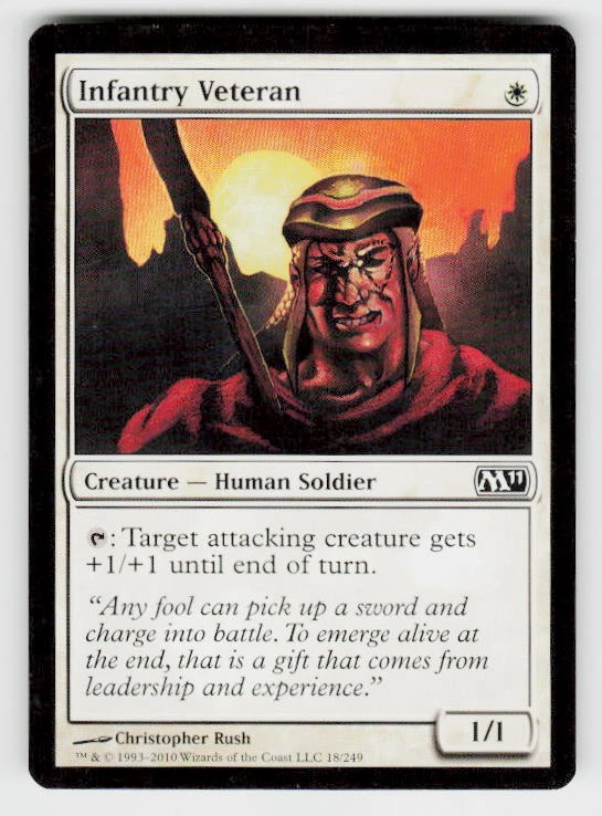 Anthologies #78 Infantry Veteran Non-Foil - Image 1 of 2