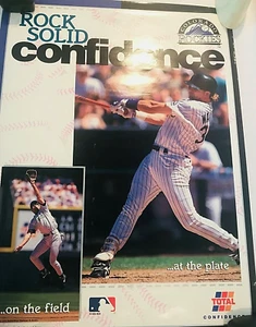 Vintage Colorado Rockies 1996 Poster Entitled Rock Solid Confidence 18X24 inches - Picture 1 of 3