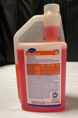 Diversey Stride Citrus SC Neutral Cleaner 903909 1qt. - Image 1 of 3