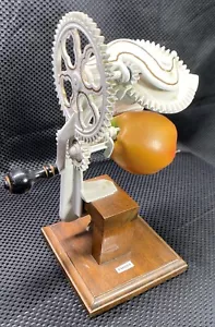 Ciondolo antico Goodell Co. Apple Peeler giradischi 98 pat in ghisa 1898 IN6153 - Foto 1 di 14