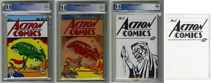 Action Comics #1 Lootcrate,Red Car ColorGuide, Ashcan,Blank Recreations PGX 9.8 - Picture 1 of 12
