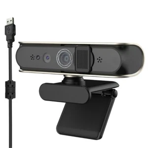WindowsHello Compatible Webcam 1080P 2 Microphones for Desktop - Afbeelding 1 van 8