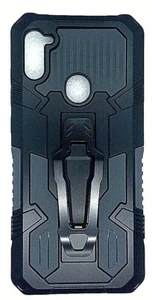 FUNDA Samsung Galaxy A11 Premium BK/GRIS - Imagen 1 de 4