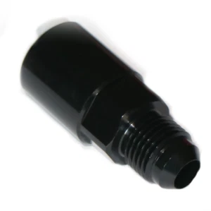 Quick Connect to AN Adapter Fuel Rail Flex Fuel Sensor GM - 08 AN - 3/8 QC - Picture 1 of 1