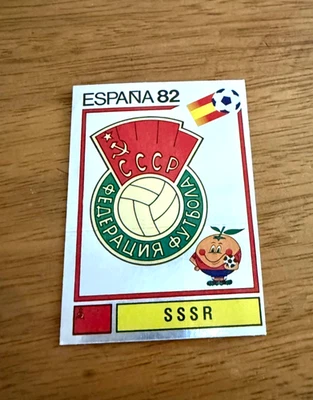 #382 - PANINI CUP ESPANA 82 1982 - Badge SSSR - Photo 1/2