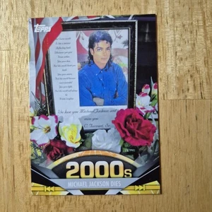 Michael Jackson Dies | 2011 Topps American Pie #195 - Picture 1 of 2