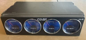Medidor de temperatura del panel de control del sistema EUC CELOT VTM-22, 2x medidores de VU, voltímetro - Imagen 1 de 5