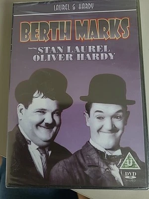 LAUREL AND HARDY  BERTH MARKS  BRAND NEW SEALED - Image 1 of 2
