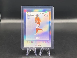 2024 Panini Origins - Start-Ups Bo Nix #5 (RC) Denver Broncos Rookie QB - Picture 1 of 2