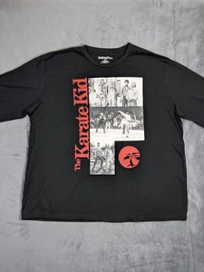 Chemistry The Karate Kid Vintage Graphic Black And Red Long Sleeve T-shirt Size - Picture 1 of 9