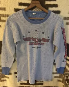 Camicia termica manica lunga Harley Davidson vintage anni 80, taglia small/media - Foto 1 di 14