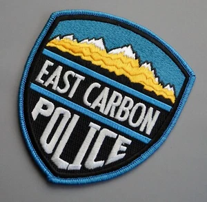 East Carbon Utah Police Patch ++ Mint Carbon County UT - Picture 1 of 1