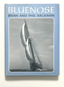 Bluenose by Brian and Phil Backman Nova Scotian Fishing Schooner HC DJ 1997 - Picture 1 of 15