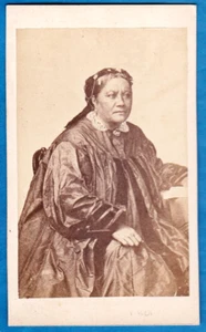 vintage cdv ethnic photo Courret Tahiti queen Pomare IV 1865 royal reine native - Picture 1 of 2