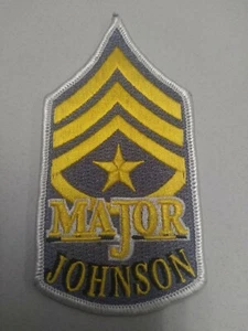 Major Johnson motorcycle jacket patch 4 3/4” Military Style - Picture 1 of 1