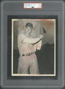 1946 Ted Kluszewski tipo 1 foto originale PSA/DNA 6,5" x 8,5" - Foto 1 di 4