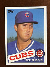 1985 Topps Baseball #306 Rick Reuschel Chicago Cubs