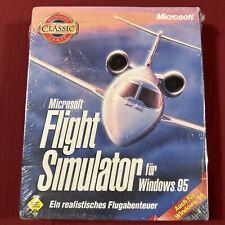 Microsoft Flight Simulator For Windows 95/98 Brand New SEALED @@GERMAN EDITION@@