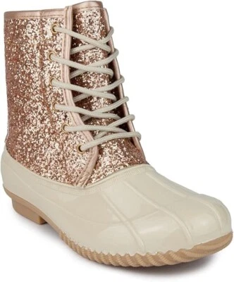 Botas Sugar Duck Impermeables Concha Aislada Botas de Nieve Skippy, Skylar, talla 7M Foto 1 de 4