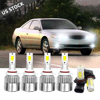Para Toyota Solara 2002 2003 Combo 9005 9006 Faro LED + Luz antiniebla 6000K Bombillas Foto 1 de 4