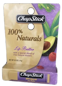(1) Chapstick 100% Naturals  Lip Butter 0.15oz Sealed - Picture 1 of 1